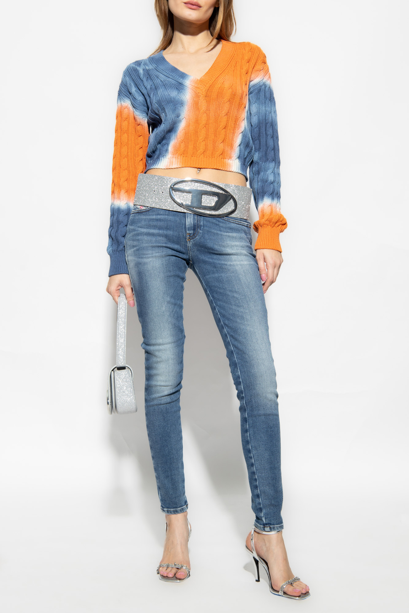 Blue '2017 SLANDY L.30' super skinny jeans Diesel - Vitkac Italy